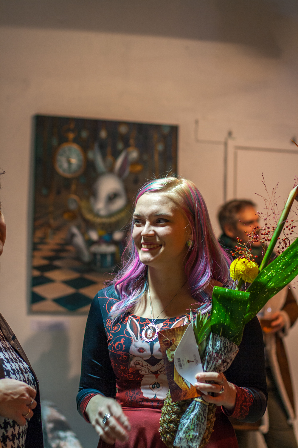 Alice Imedemaal isikunäitus avamine