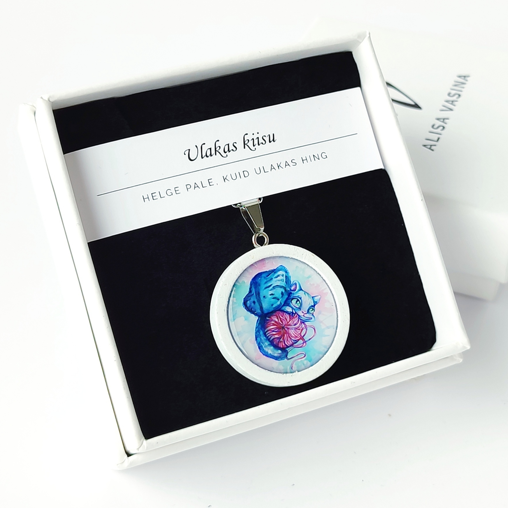 Ulakas kiisu kaelakee Alisa Vasina Eesti Disain