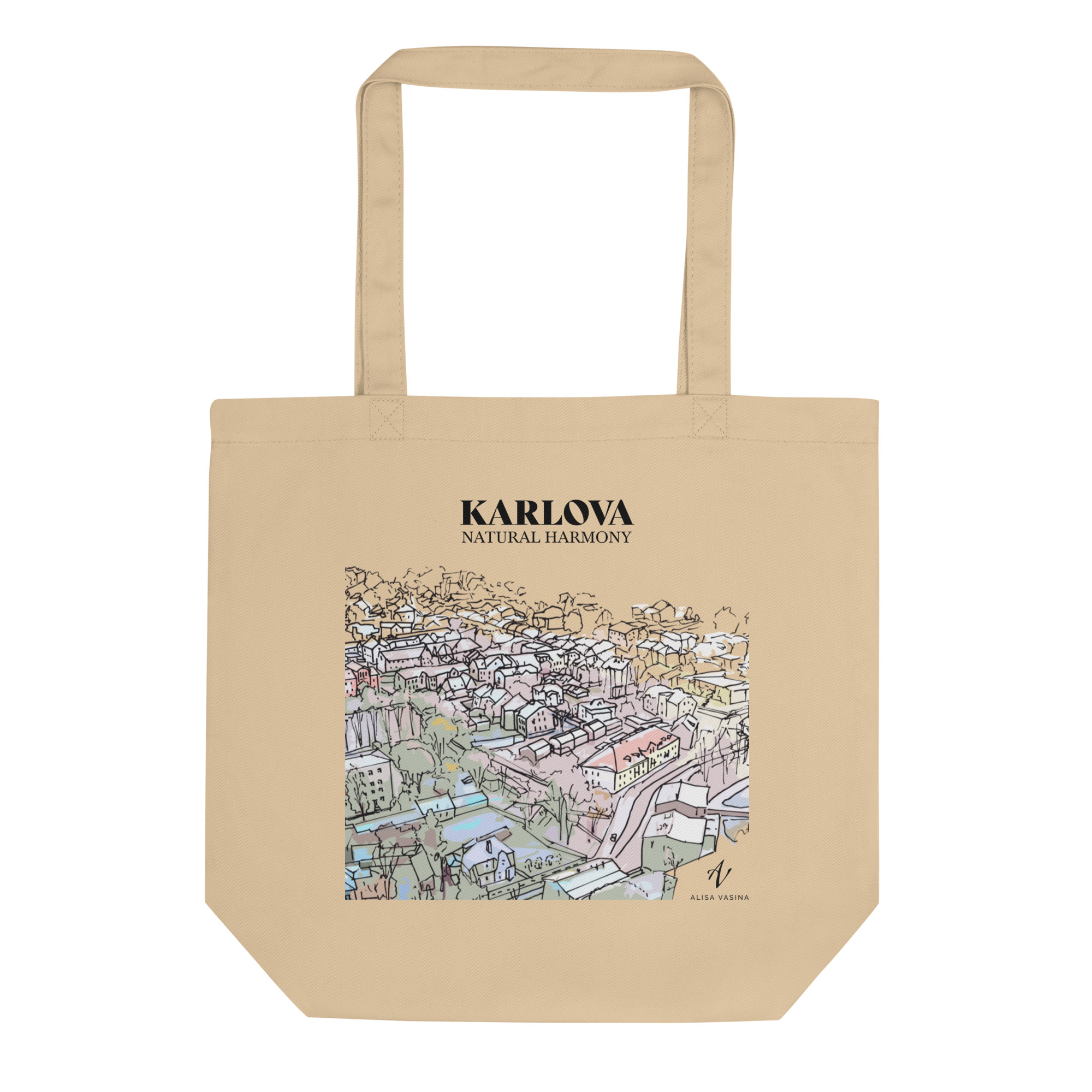 Puuvillane kandekott Karlova