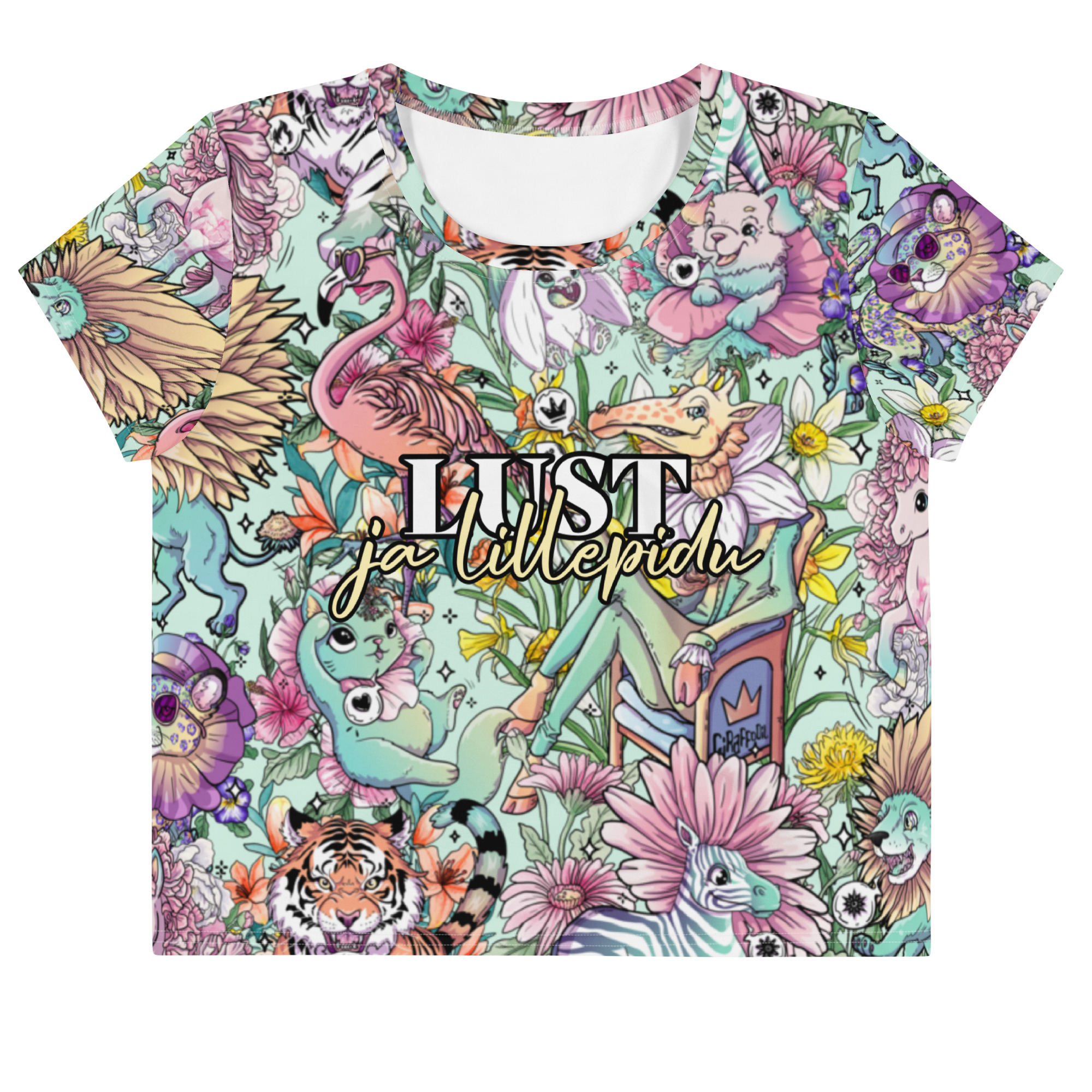 all-over-print-crop-tee-white-front-684d3de5e2006.jpg Kärbitud T-särk lust ja lillepidu
