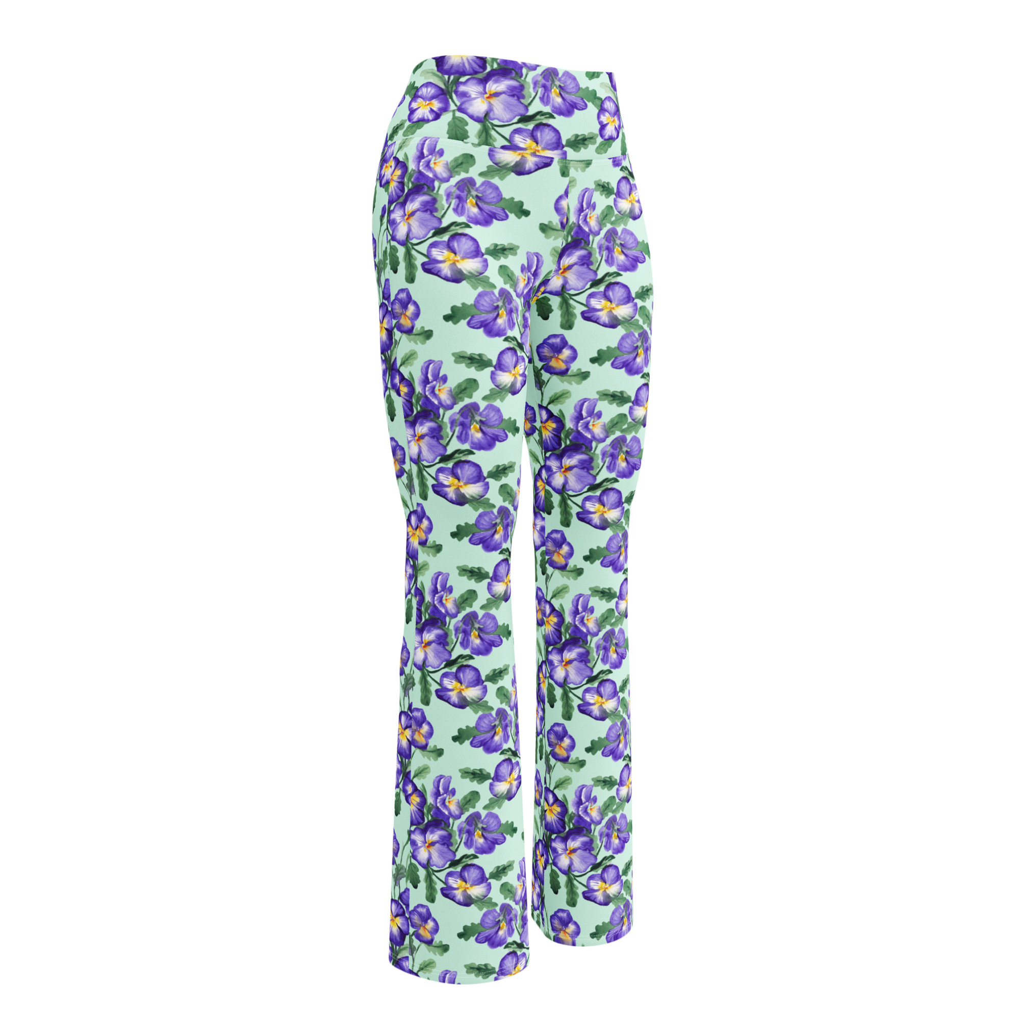 all-over-print-flare-leggings-white-front-684b1dc394d69.jpg Alt laienevad retuusid Aedkannike