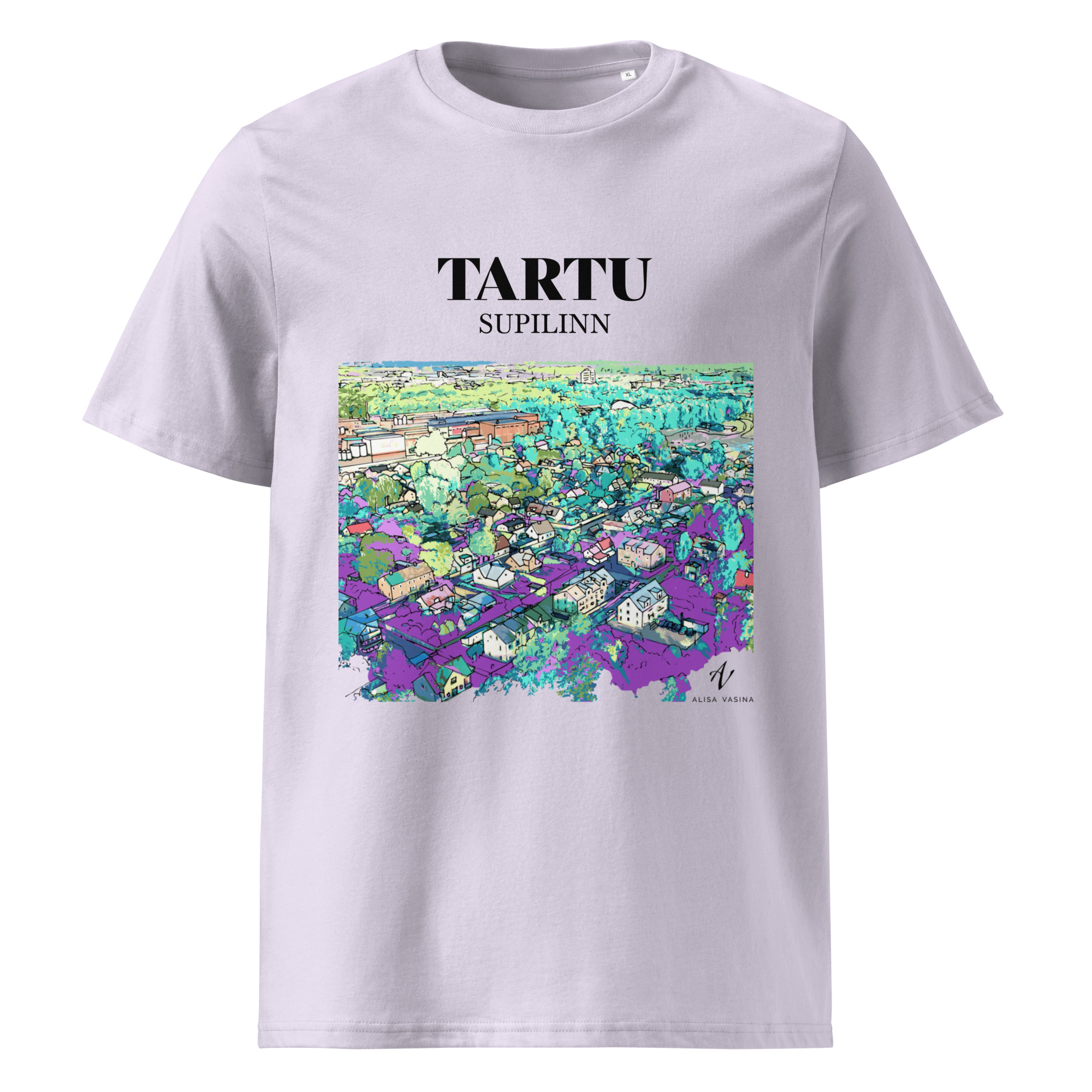 unisex-organic-cotton-t-shirt-lavender-front-6857b9813c927.jpg T-särk Supilinn