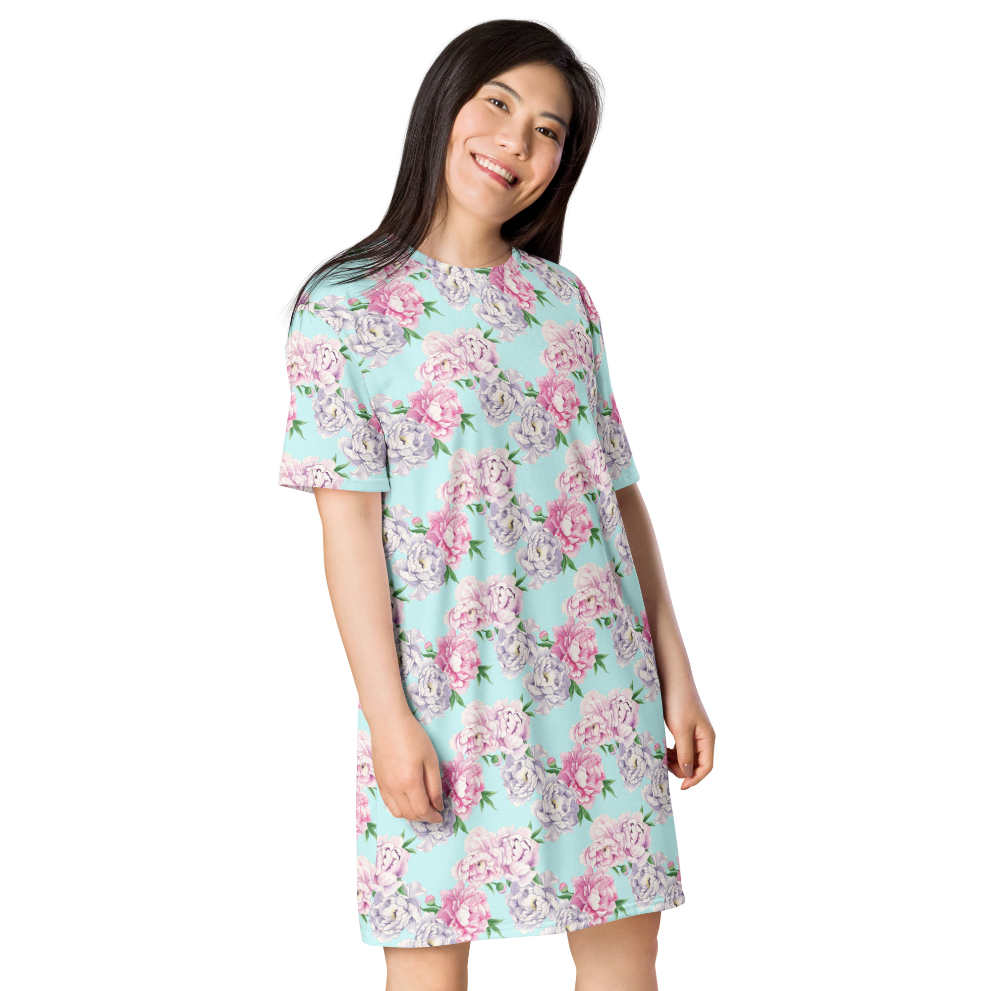all-over-print-t-shirt-dress-white-right-front-68b40bf4aa43b.jpg T-särk kleit pojengid