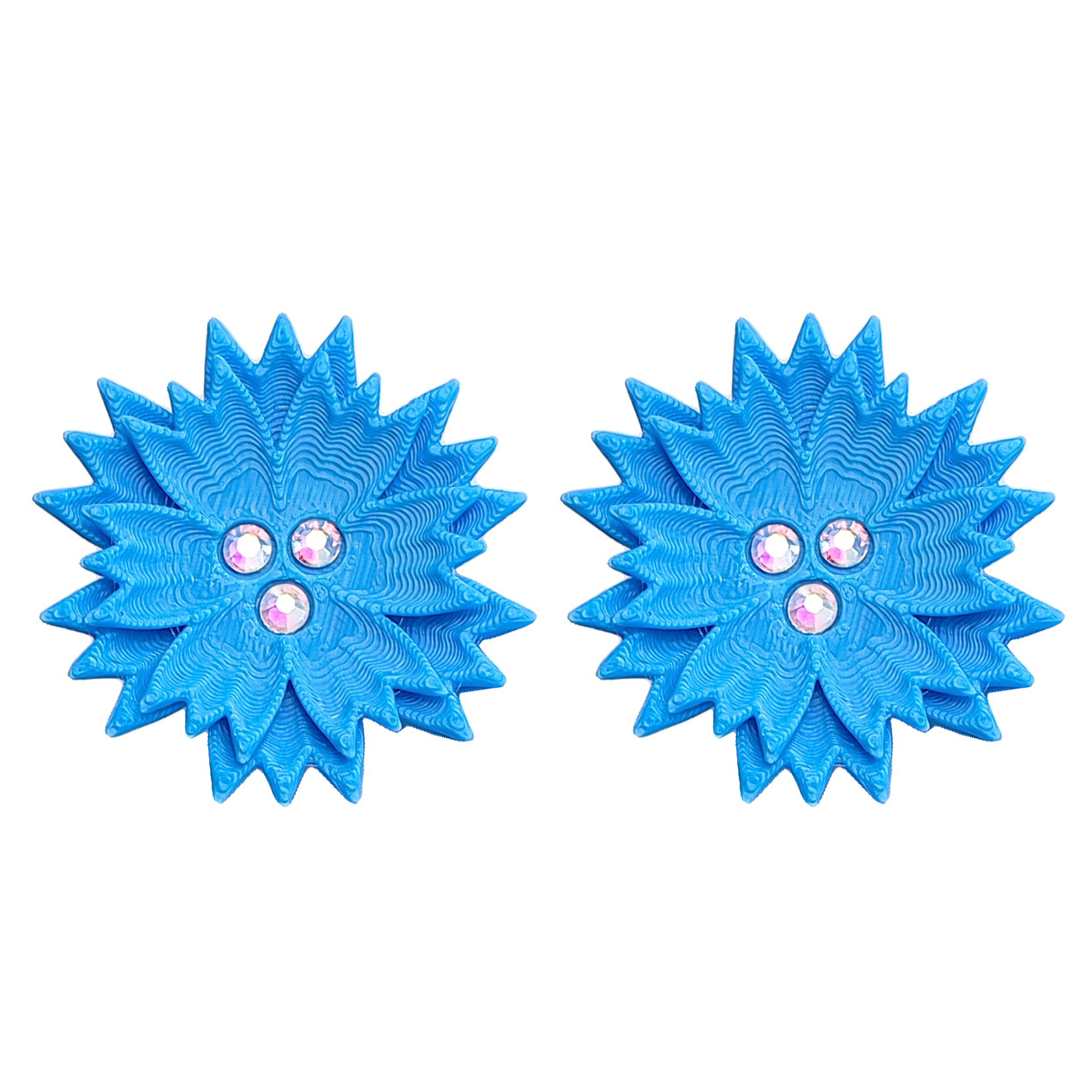 3D korvarongad Rukkilill Rukkilille kõrvarõngad